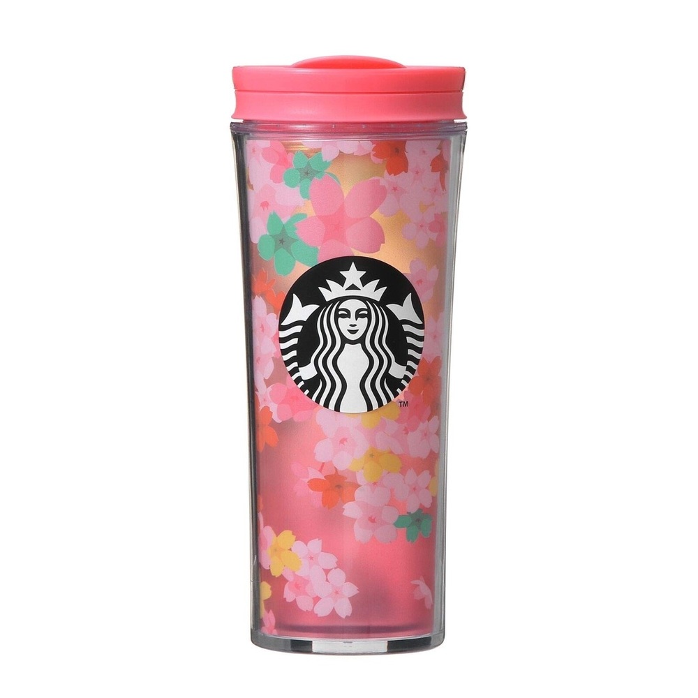 Starbucks Japan 2019 Limited Edition Sakura Colorful Tumbler 12oz/355 ML